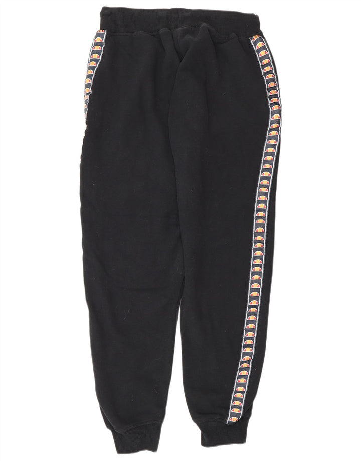 Damskie spodnie dresowe Ellesse Graphic Joggers UK 10 Small Black Cotton