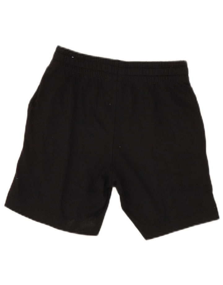 NIKE Girls Sport Shorts 8-9 Years Small Black Polyester