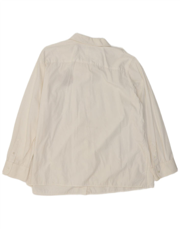 Koszula damska RALPH LAUREN UK 20 2XL Biała bawełna