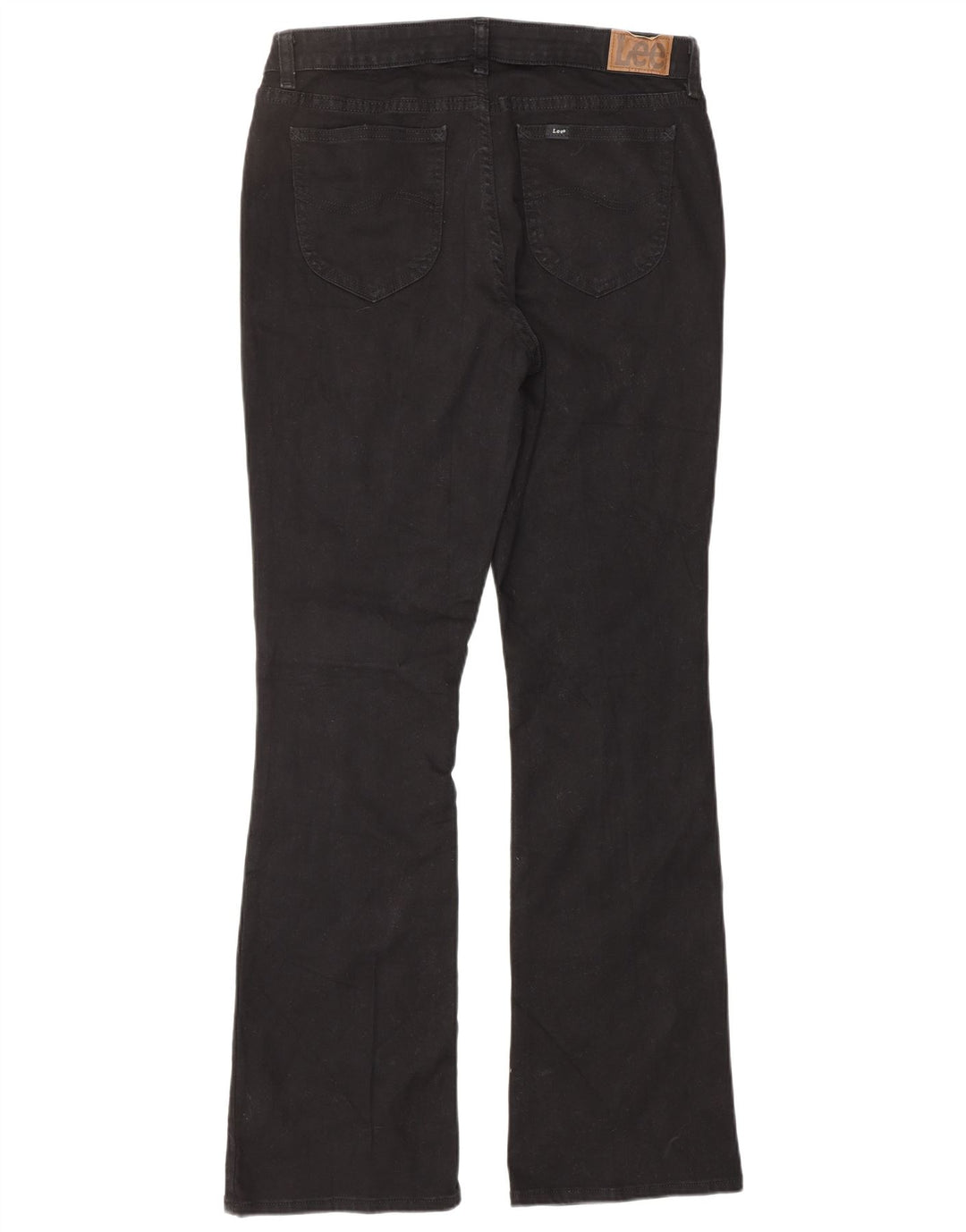 Damskie jeansy Bootcut LEE US 10 Large W32 L32 Czarna bawełna