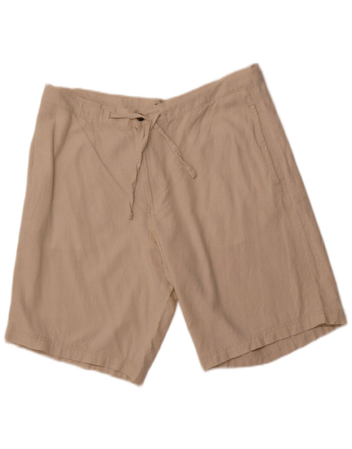 Męskie spodenki Chino MARKS & SPENCER W38 XL, beżowe, lniane