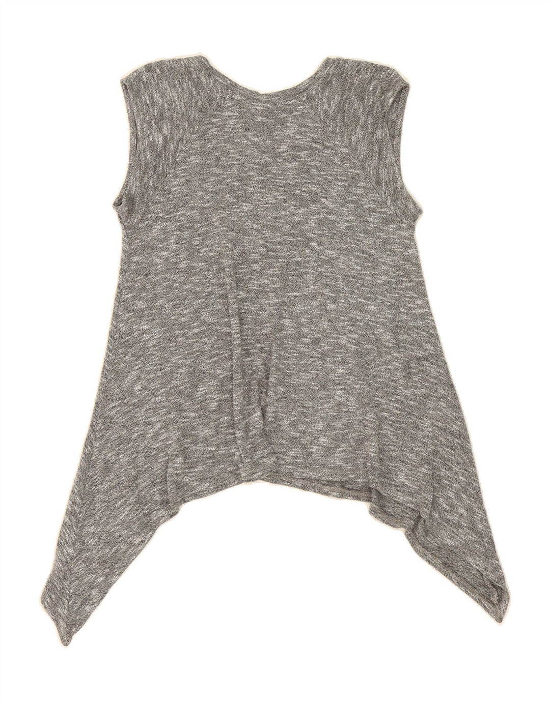 MOSSIMO Womens Sleeveless Tunic Top UK 10 Small Grey Flecked Vintage Mossimo and Second-Hand Mossimo from Messina Hembry 