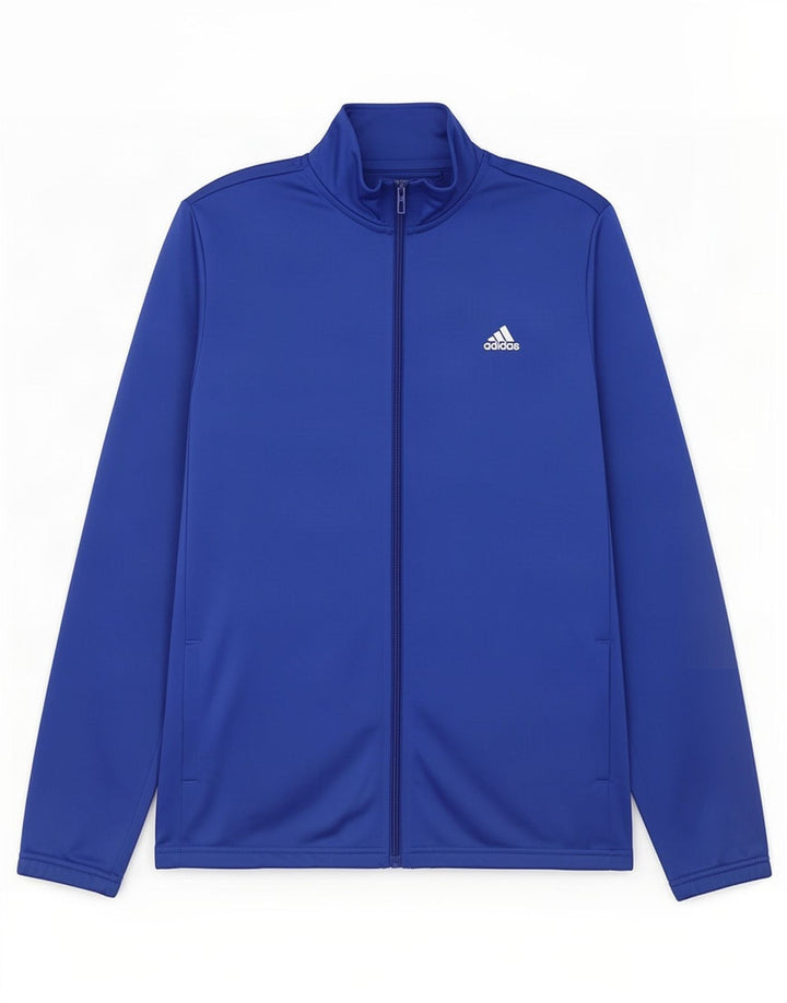 Chłopięca bluza dresowa Adidas z grafiką, 15-16 lat, niebieska, poliestrowa