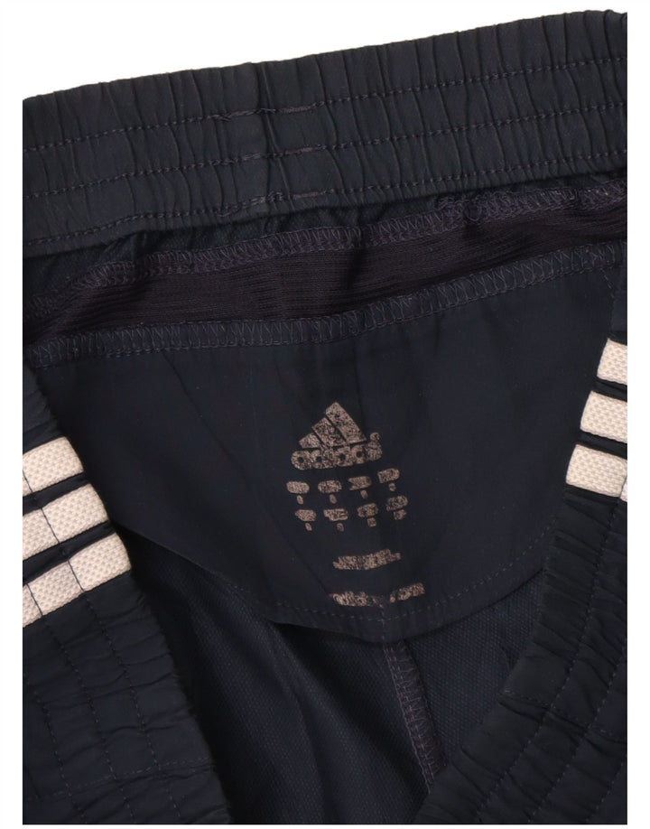 Męskie spodenki sportowe Adidas, małe, granatowe, poliestrowe