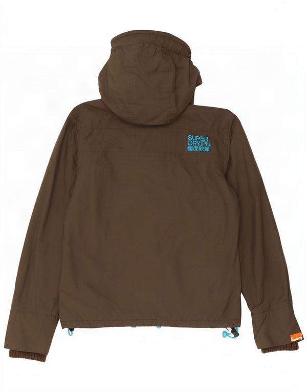 Damska kurtka wiatrówka Superdry Graphic UK 14 Medium Khaki
