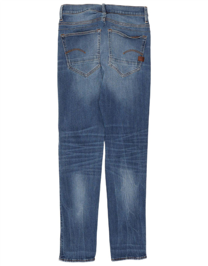 G-STAR Mens Slim Jeans W28 L32 Blue Cotton