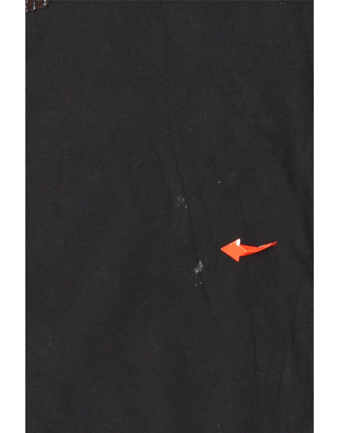 Damska koszulka z grafiką TRUSSARDI Top UK 16, duża, czarna, bawełniana