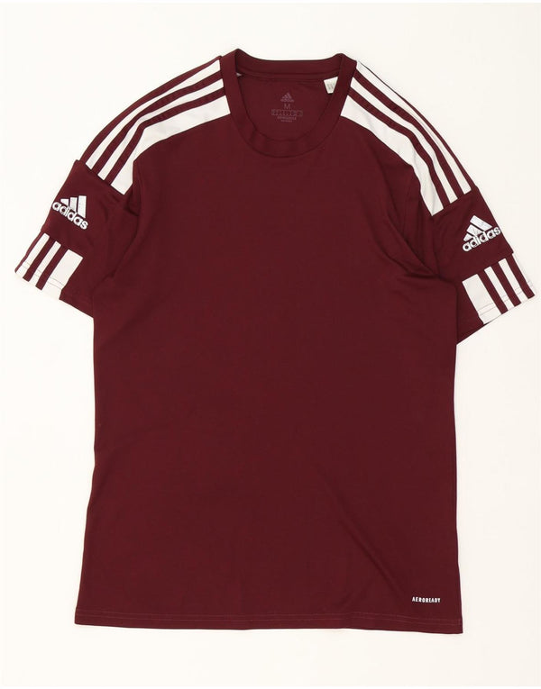 Męska koszulka Adidas Aeroready Top Medium Burgundowy poliester