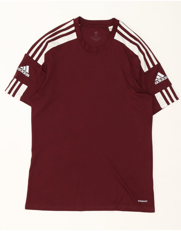 Męska koszulka Adidas Aeroready Top Medium Burgundowy poliester