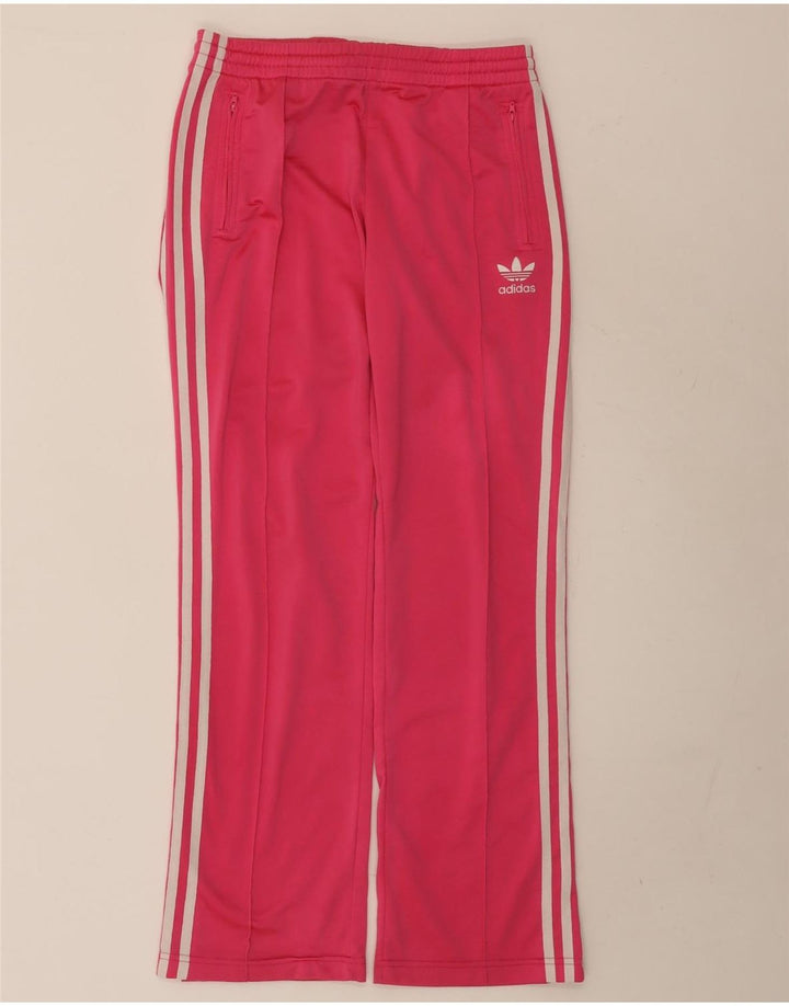 Damskie spodnie dresowe Adidas EU 36, małe, różowe, poliestrowe