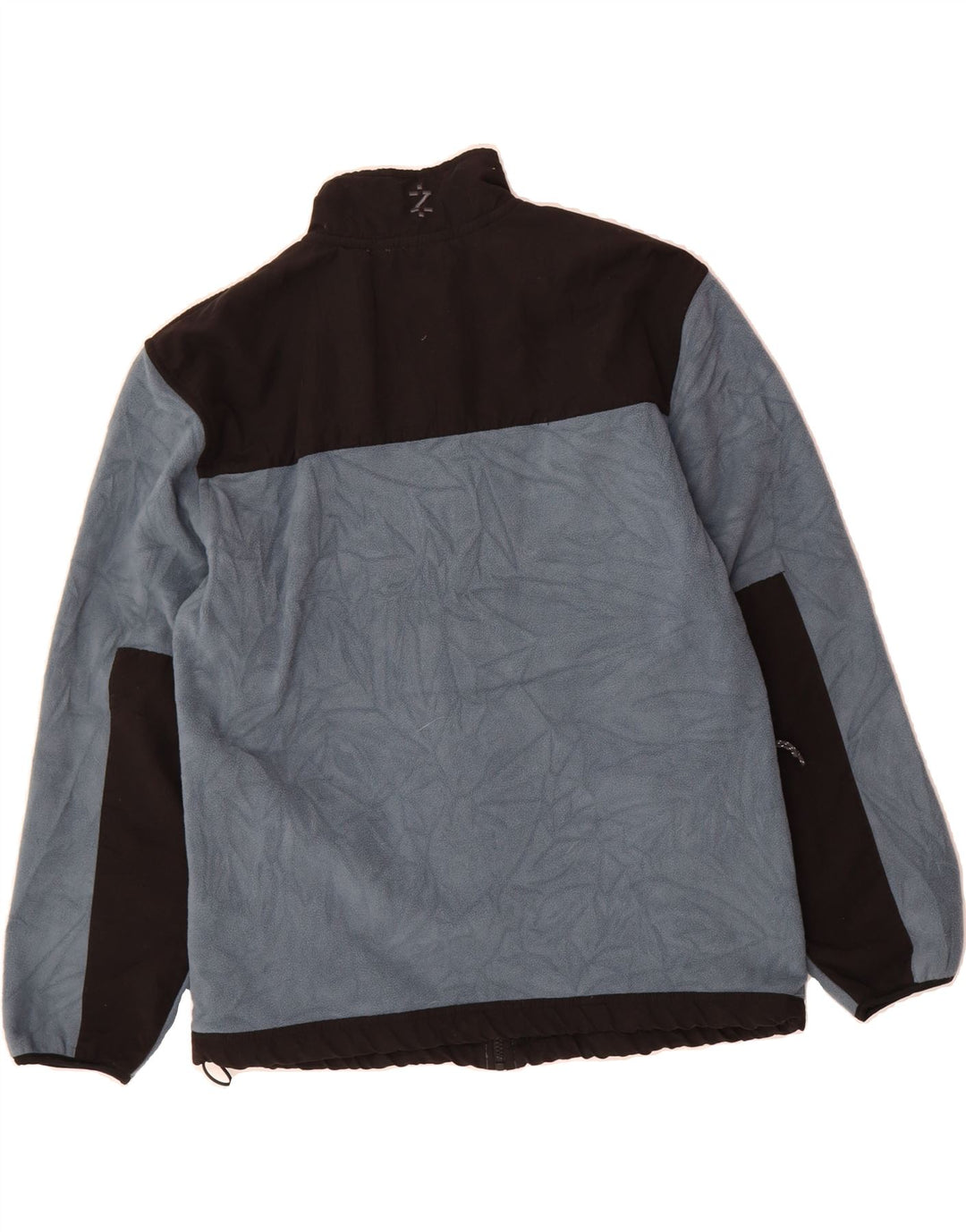 IZOD Mens Fleece Jacket UK 40 Large Blue Colourblock Polyester Vintage Izod and Second-Hand Izod from Messina Hembry 