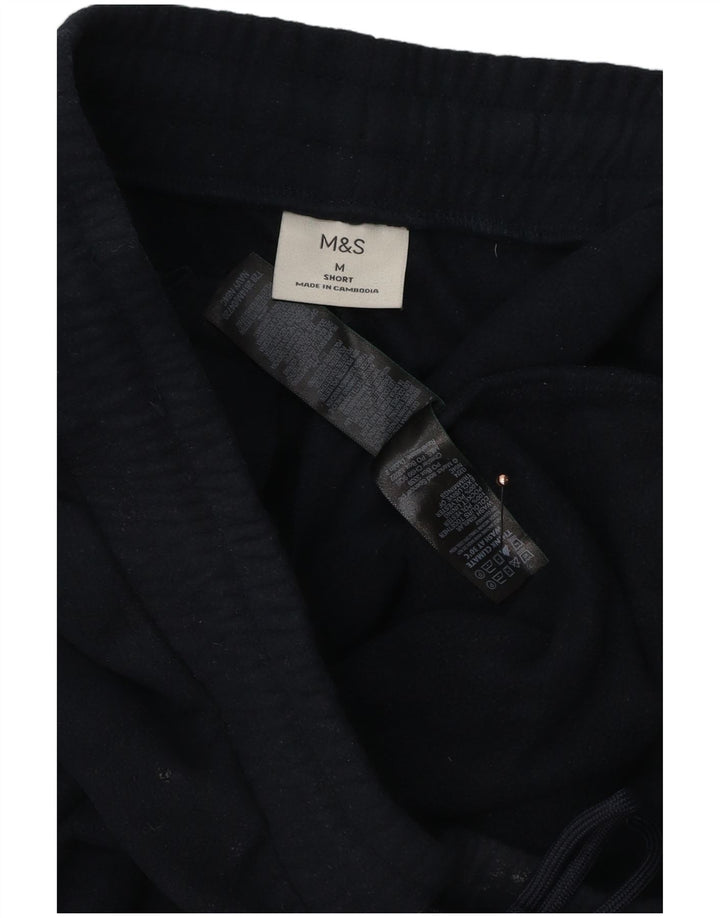 Męskie spodnie dresowe Marks & Spencer, średni granatowy poliester