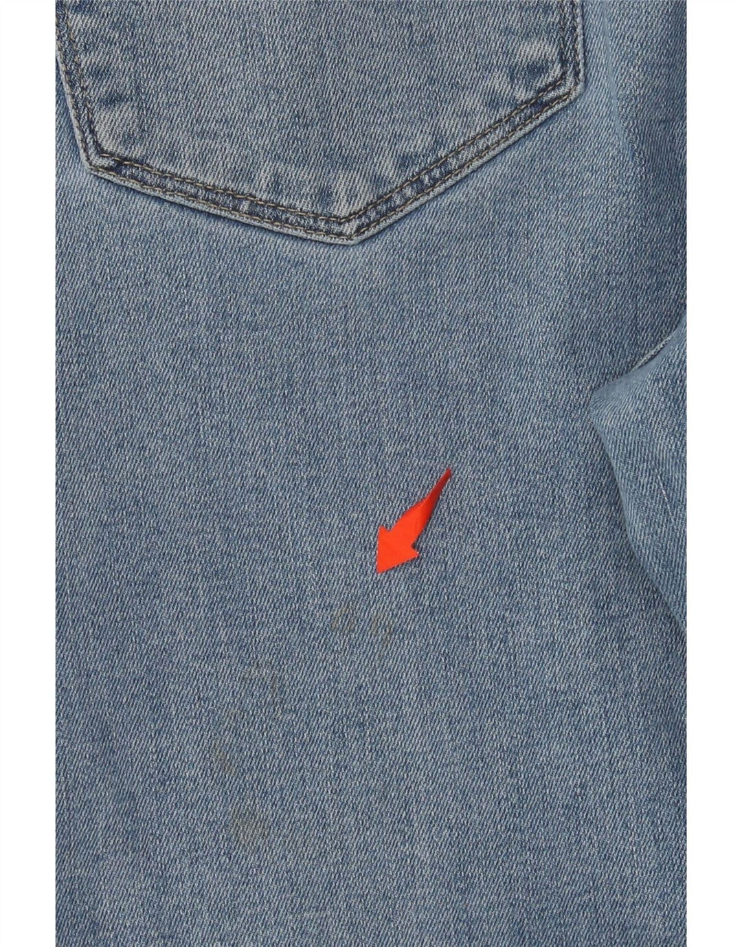 Damskie jeansy LEVI'S 312 Shaping W31 L30 Niebieskie bawełniane