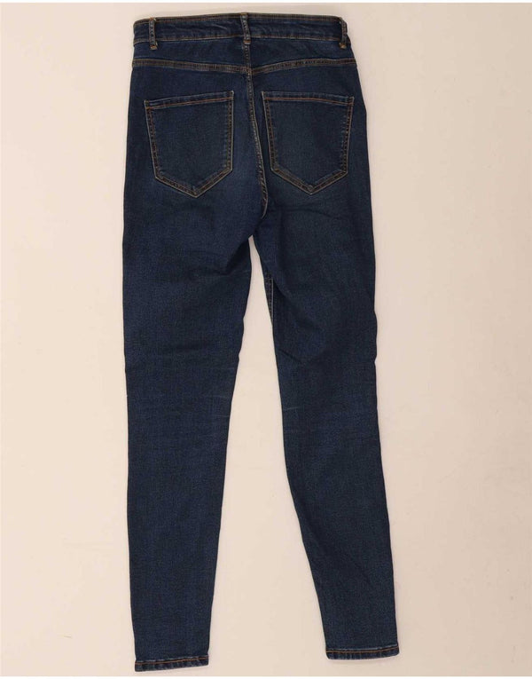 Damskie jeansy Zara Trafaluc Skinny EU 38 Small W28 L26 Niebieska bawełna