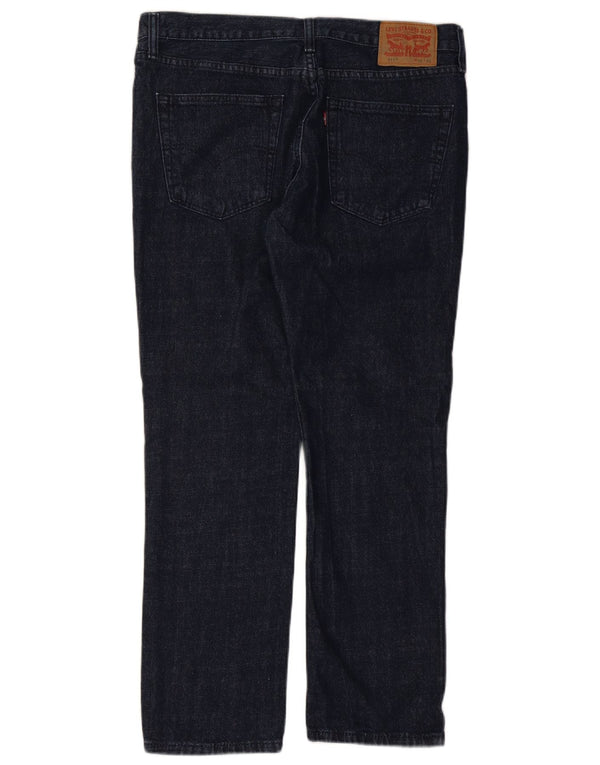 Męskie jeansy Levi's 511 Slim W36 L30 Granatowa bawełna