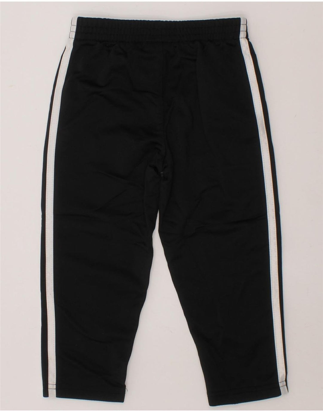 ADIDAS Boys Tracksuit Trousers 2-3 Years Black Polyester Vintage Adidas and Second-Hand Adidas from Messina Hembry 