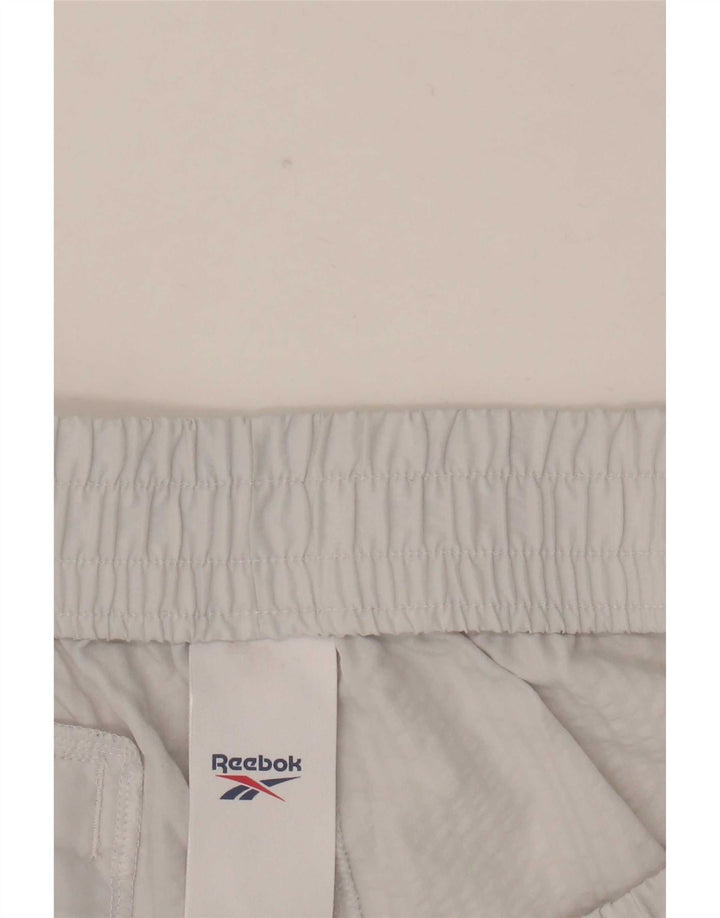 Męskie spodenki sportowe Reebok Cargo, duże, białe, poliestrowe