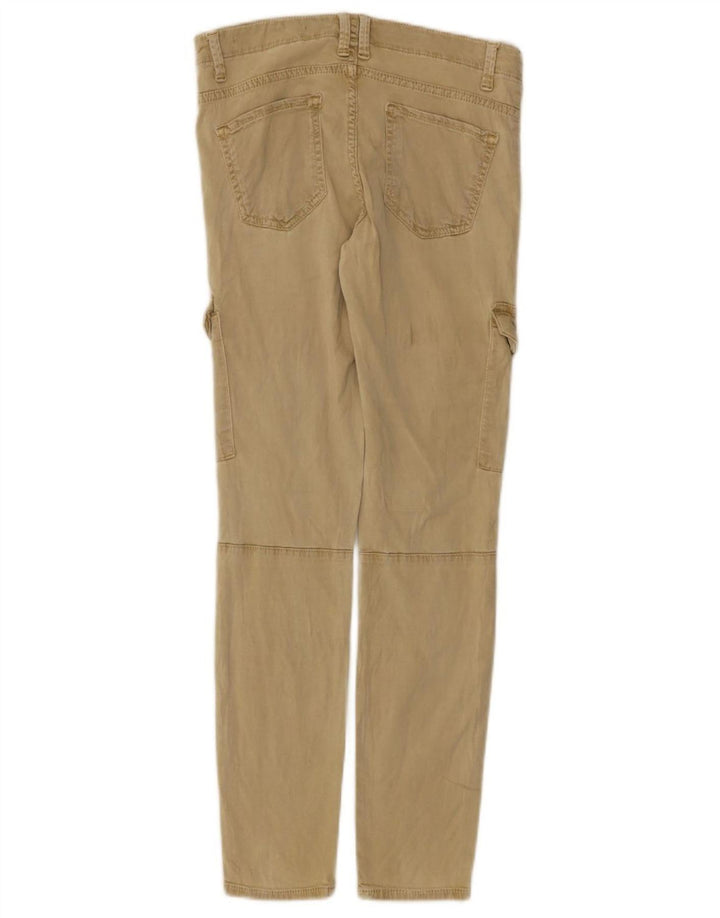 Spodnie damskie Zara Slim Cargo EU 38 Small W28 L28 Beżowe