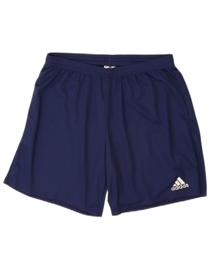 Męskie spodenki sportowe Adidas Aeroready, duże, granatowe, z poliestru