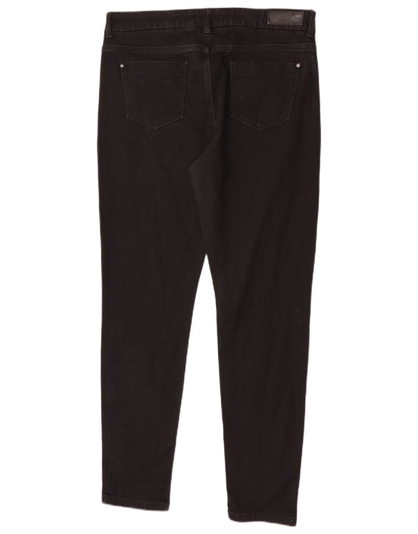 Marks & Spencer Damskie Autograph Slim Jeans UK 14 Large W32 L28 Czarny