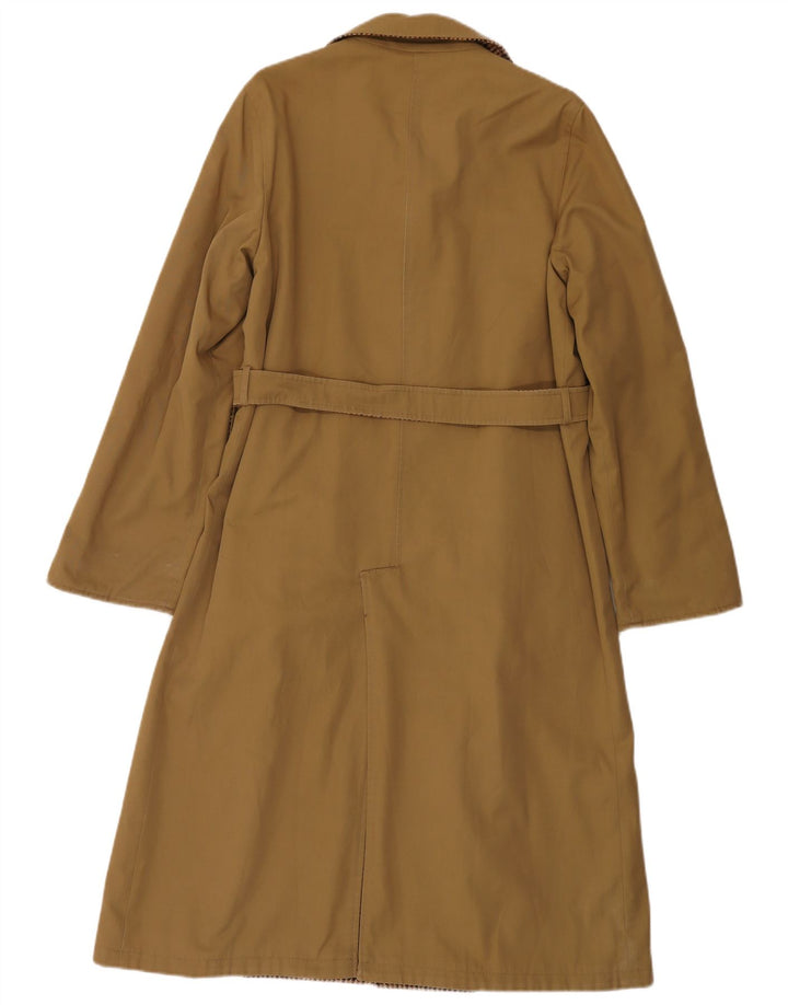 Dwustronny trencz damski Salco UK 14, średni, khaki, poliester