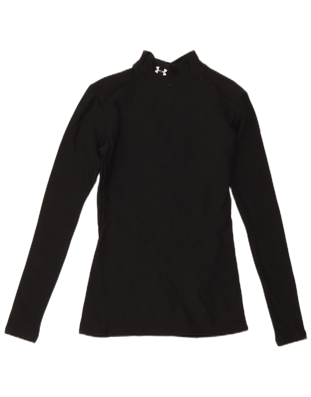 Damski top z długim rękawem Under Armour UK 10, mały, czarny nylon