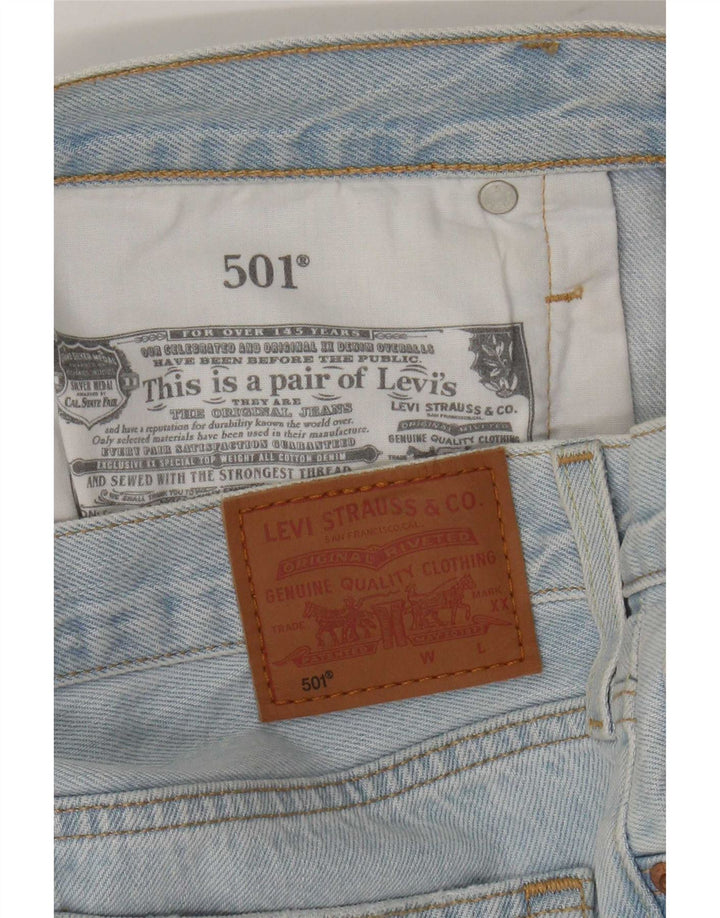 Damskie spodenki jeansowe Levi's 501 Medium W30 Blue