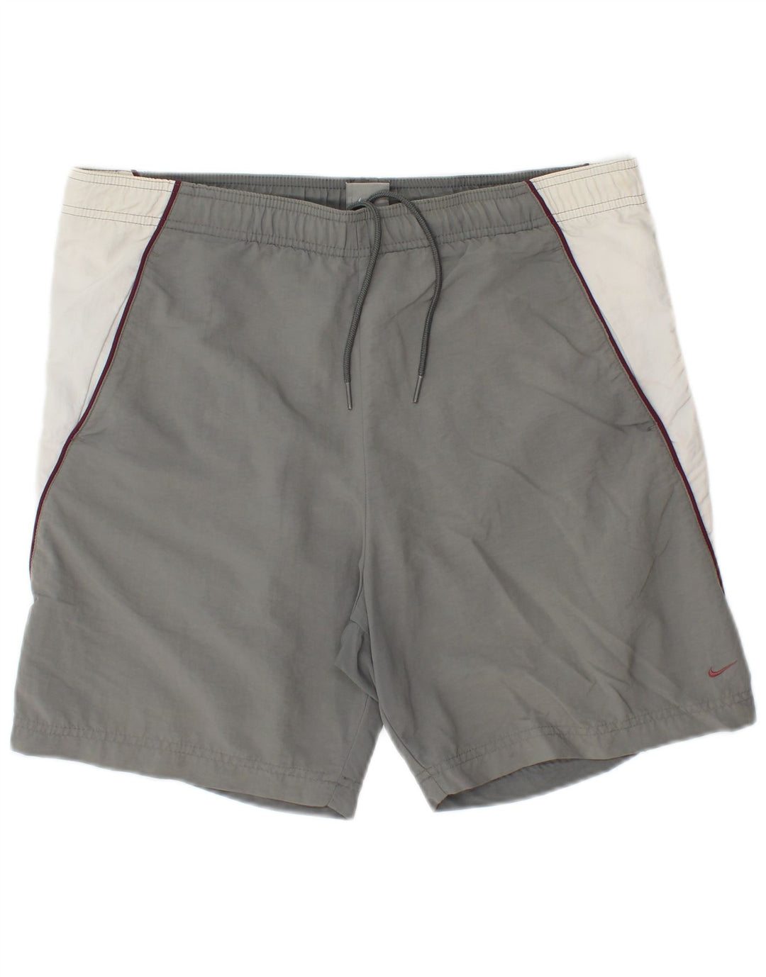 Męskie spodenki sportowe Nike UK 39/41 Średni szary nylon z blokami kolorów