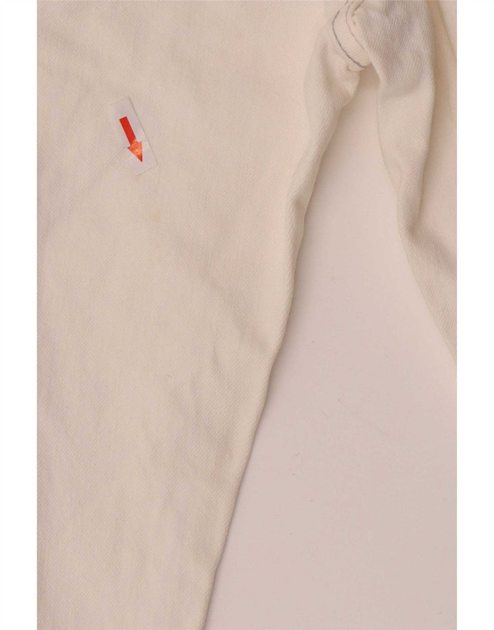 Damskie jeansy Levi's 511 Slim W33 L34 Biała bawełna