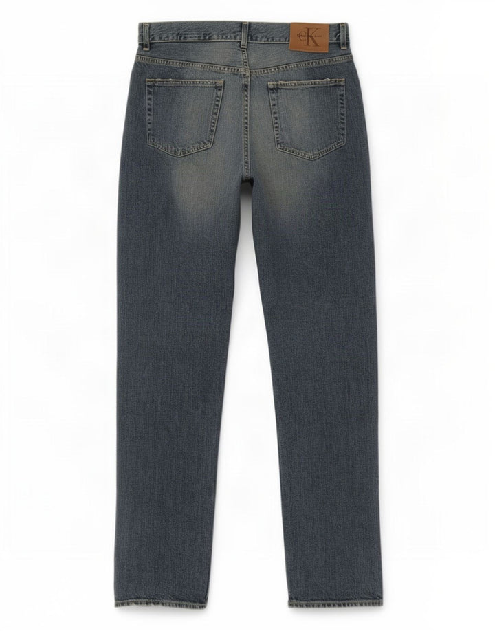 Męskie proste dżinsy Calvin Klein W32 L33 Niebieskie