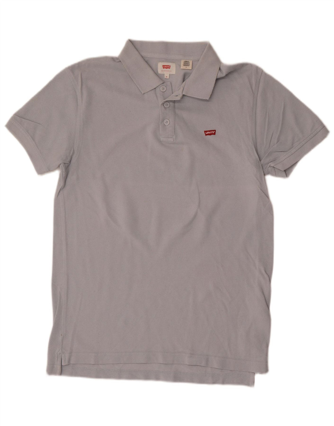 Męska koszulka polo Levi's, średnia niebieska, bawełniana