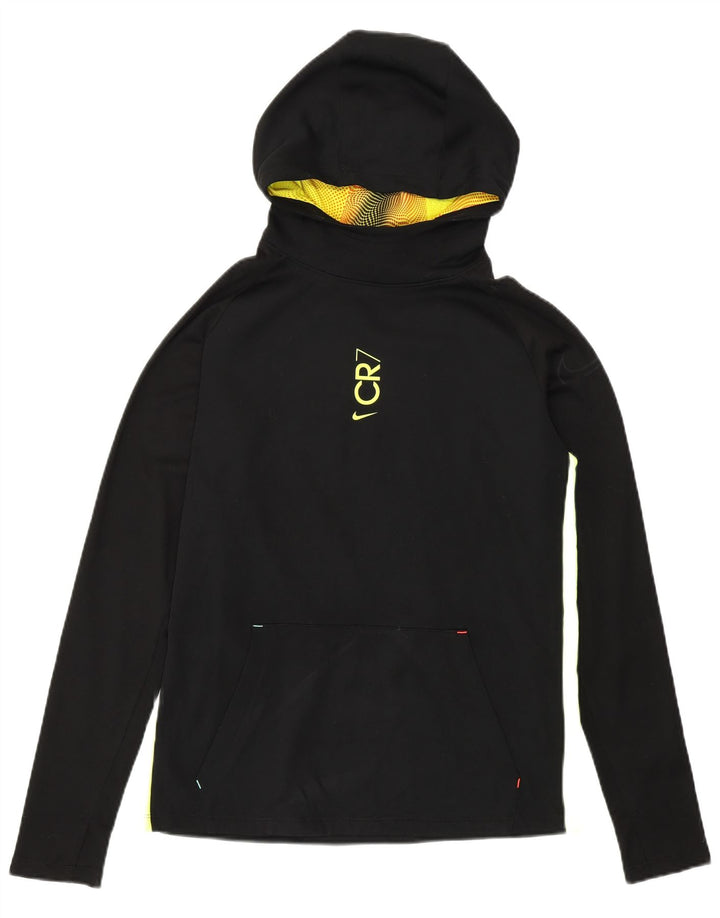 Chłopięca bluza z kapturem Nike Cristiano Ronaldo 12-13 lat, duża, czarna, sportowa