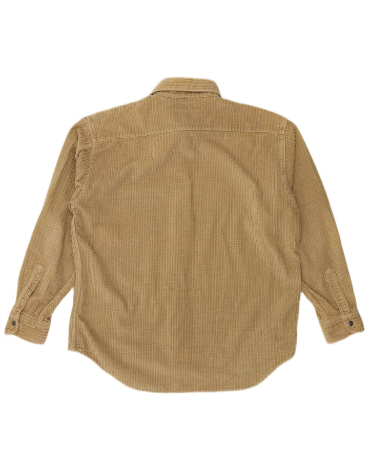 Sztruksowa koszula męska ENERGIE XL w kolorze beżowym