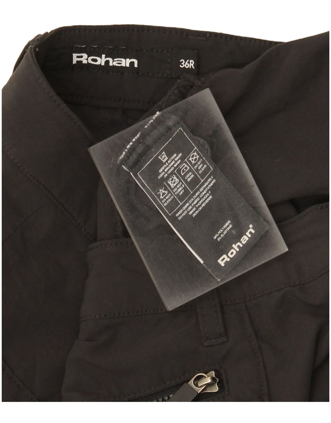 Spodnie damskie Rohan Straight Cargo W36 L31 Szary poliamid