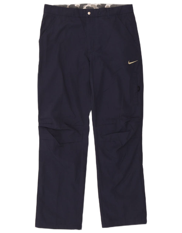 Spodnie męskie Nike Straight Chino Medium W30 L29 Granatowy poliester