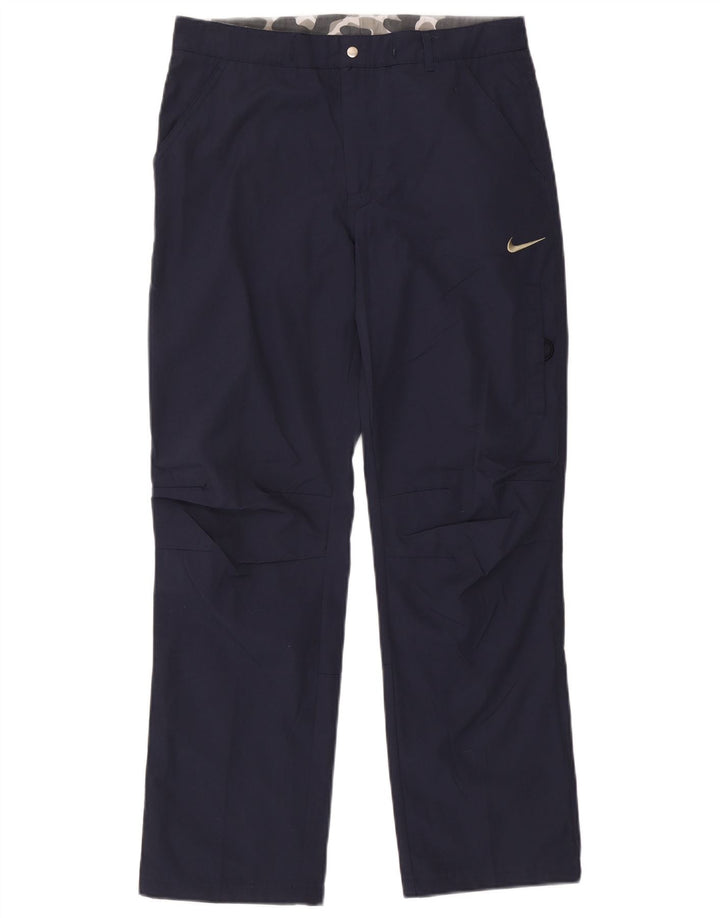 Spodnie męskie Nike Straight Chino Medium W30 L29 Granatowy poliester