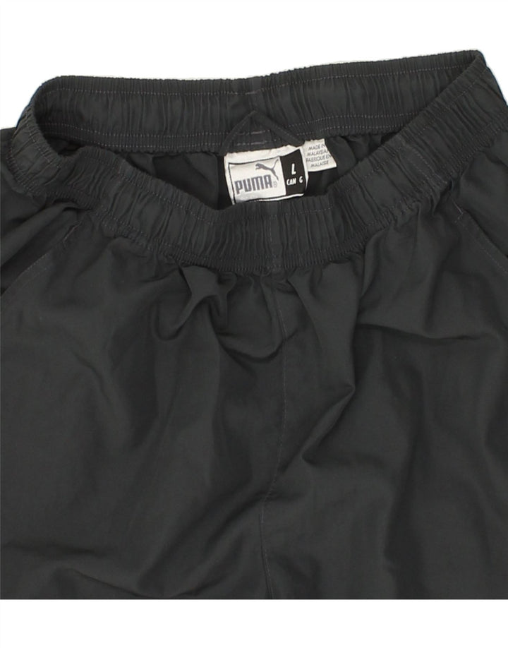 PUMA Mens Sport Shorts Large  Grey Polyester Vintage Puma and Second-Hand Puma from Messina Hembry 