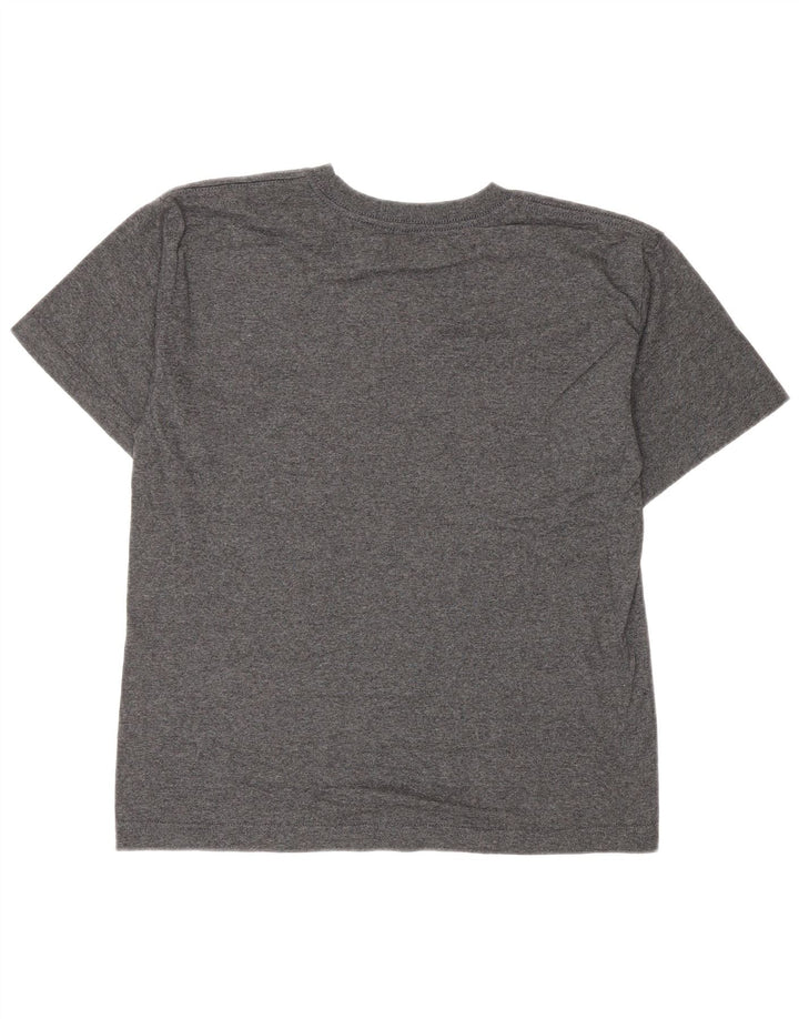 Chłopięcy T-shirt z grafiką VANS na 12-13 lat, duży, szary, bawełniany
