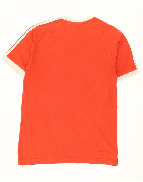 Adidas Męska Koszulka Top Mała Czerwona