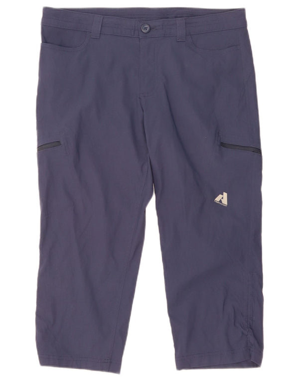 Spodnie damskie Eddie Bauer Capri US 10 Large W34 L21 Niebieski Nylon