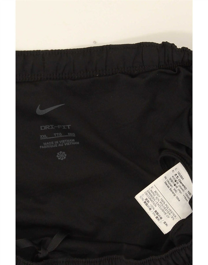 Męskie spodenki sportowe Nike Dri Fit 2XL, czarny poliester