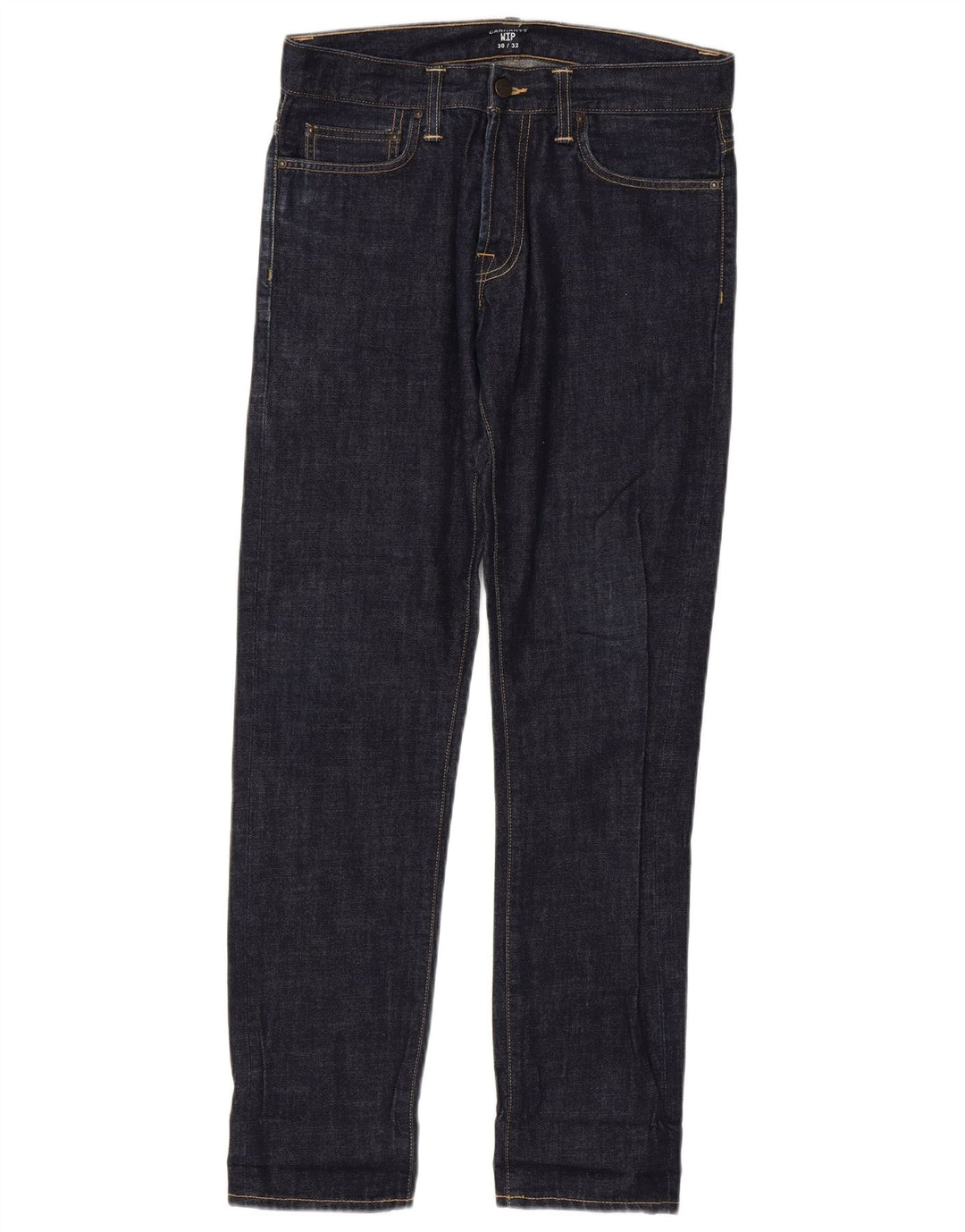 Jeansy Carhartt Męskie W30 L32 Granatowe Bawełniane