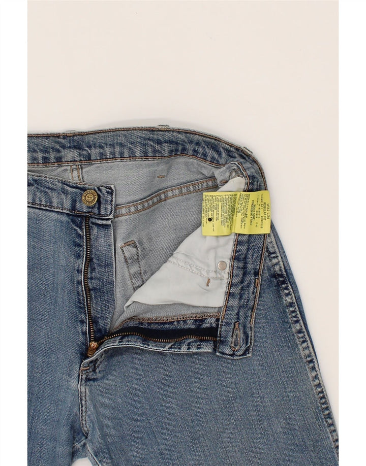 WRANGLER Mens Regular Fit Denim Shorts W32 Medium Blue Cotton Vintage Wrangler and Second-Hand Wrangler from Messina Hembry 