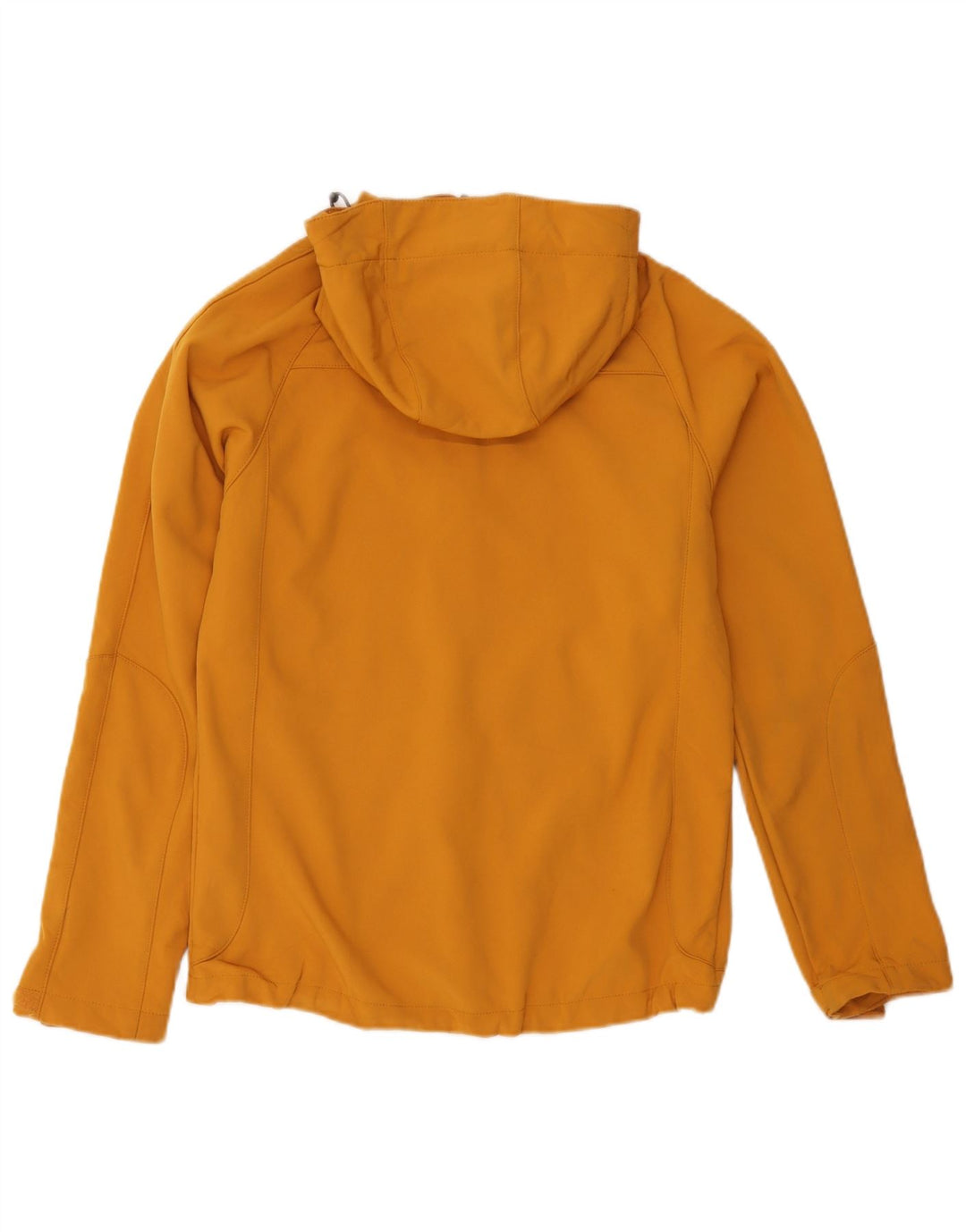 Męska kurtka wiatrówka z kapturem Mountain Warehouse UK 34 XS, żółty poliester