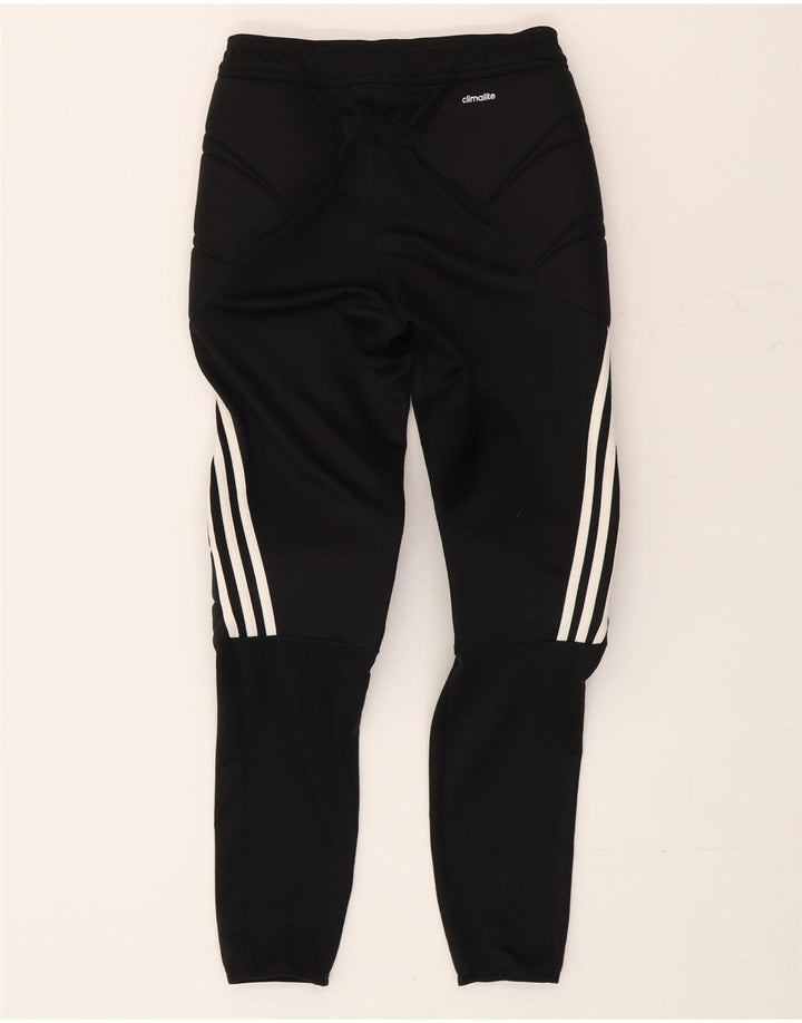 Męskie legginsy Adidas Climalite, małe, czarne, poliestrowe