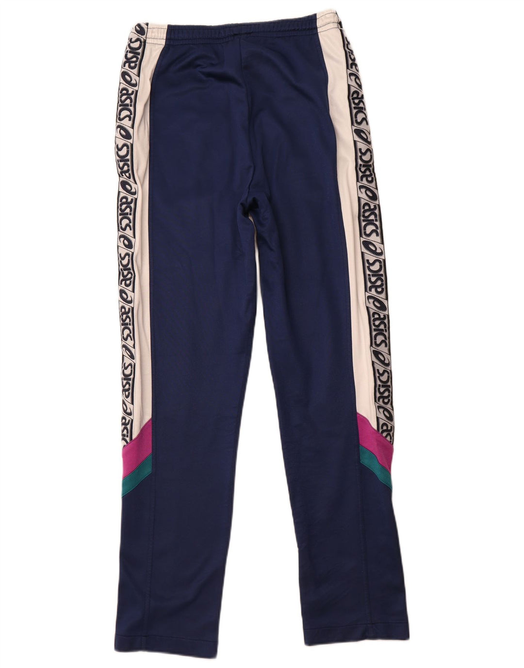 Pełny dres damski Asics IT 48 XL Granatowy poliamid z blokami kolorów