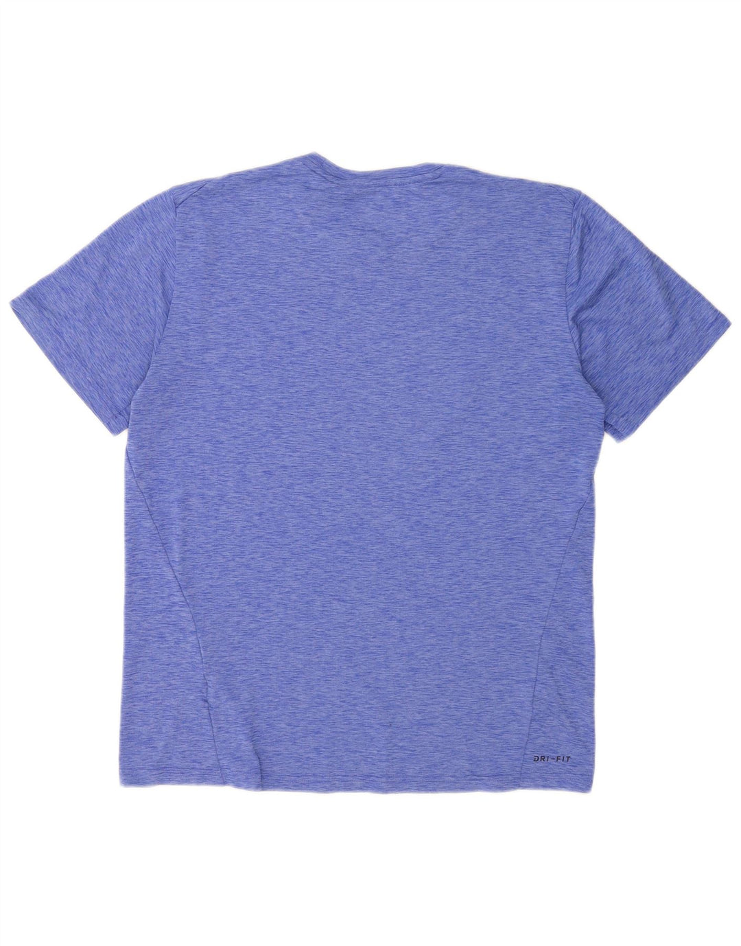 Męski T-shirt Nike Dri Fit, duży, niebieski, nakrapiany poliester