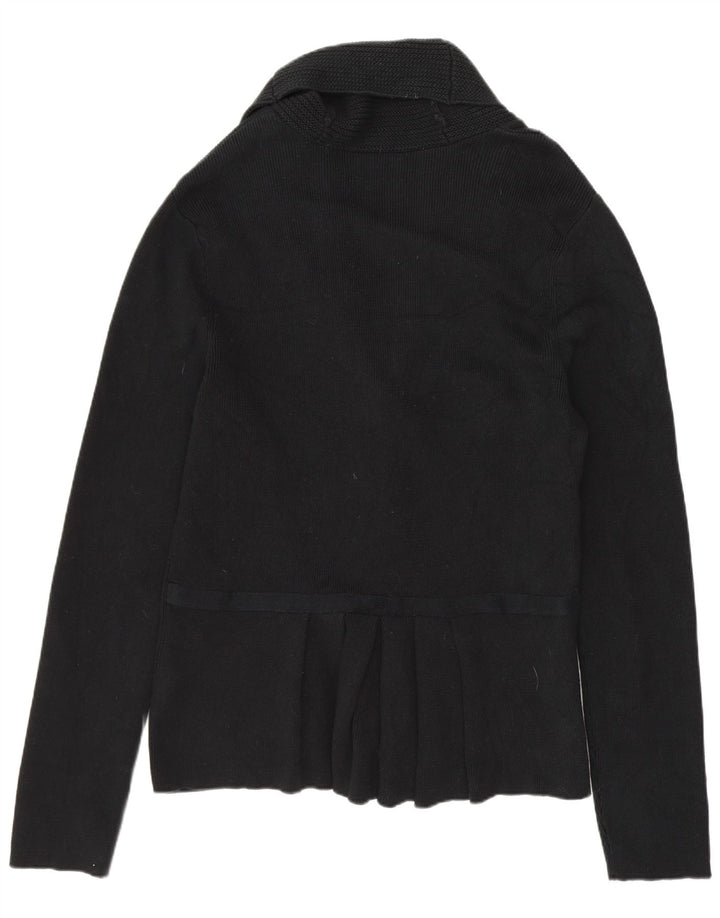 Damski sweter kardigan CHAPS UK 18 XL, czarna bawełna