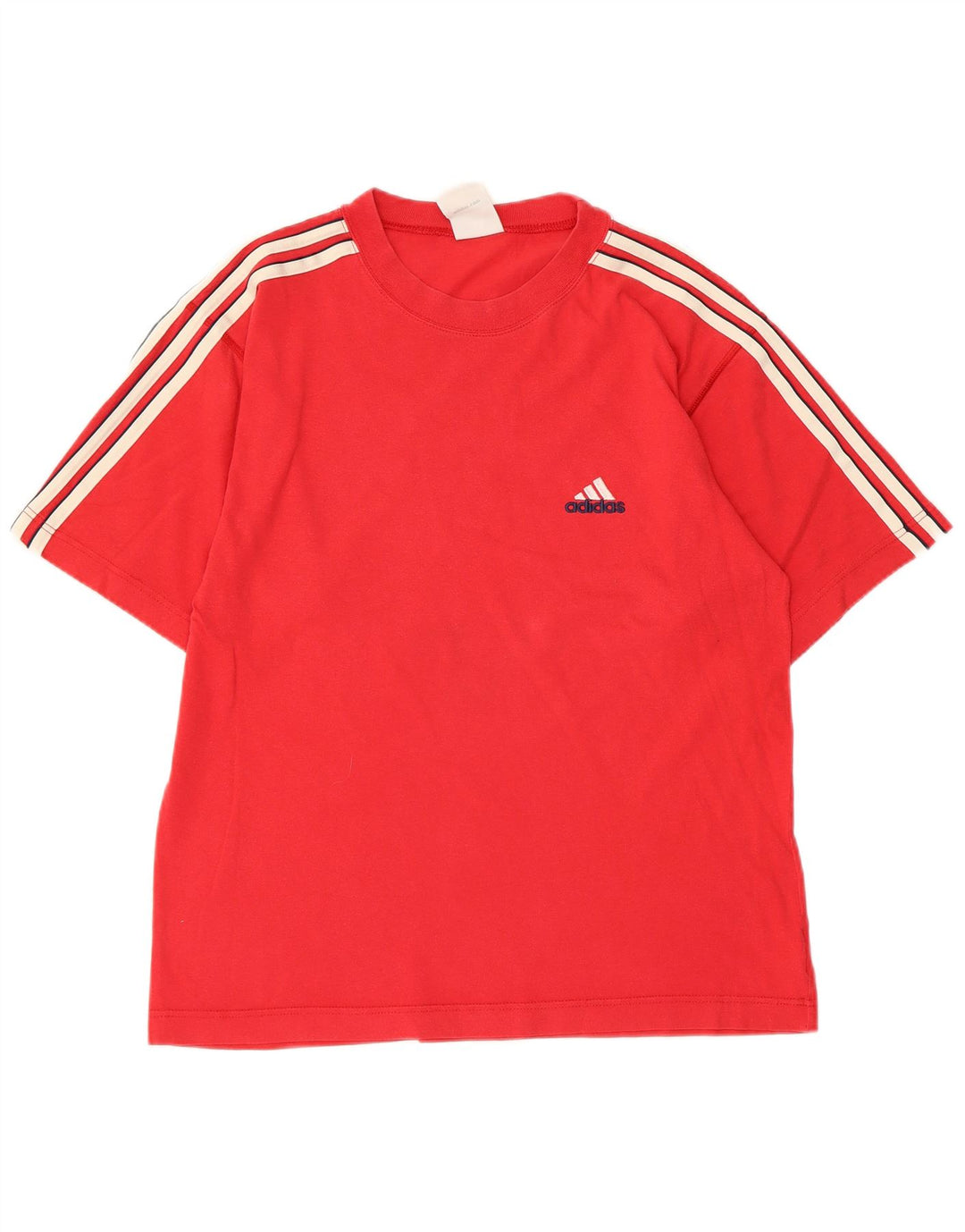 T-shirt męski ADIDAS Top UK 34/36, mały, czerwony, bawełniany