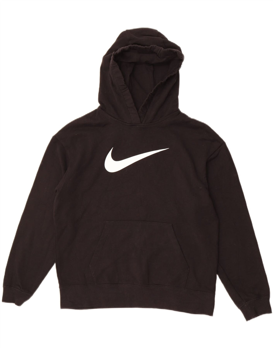 Damska bluza z kapturem Nike Graphic UK 14, średnia czarna bawełna